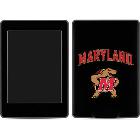 University of Maryland Collegiate Text Amazon Kindle Skin