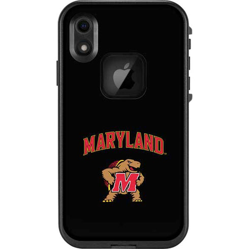 University of Maryland Collegiate Text LifeProof Fre iPhone Skin