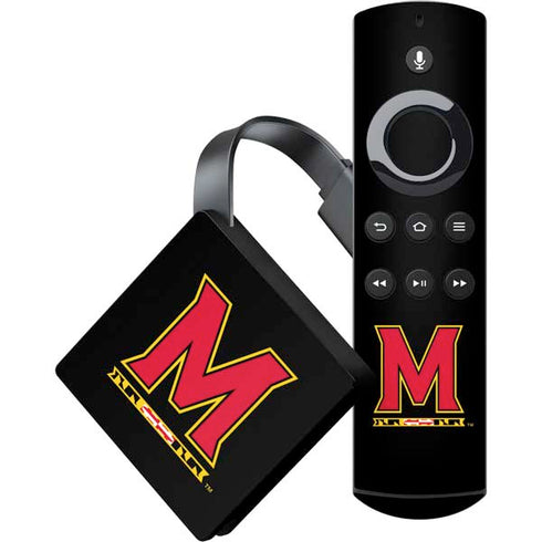 University of Maryland M Logo Amazon Fire TV Skin