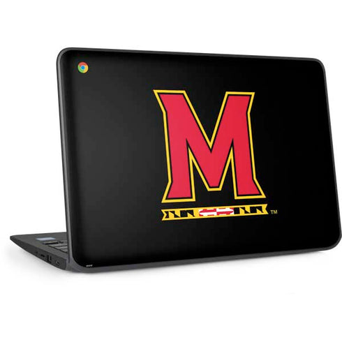 University of Maryland M Logo HP Chromebook Skin