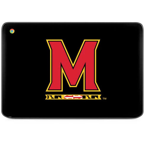 University of Maryland M Logo HP Chromebook Skin