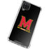University of Maryland M Logo Galaxy A12 Clear Case