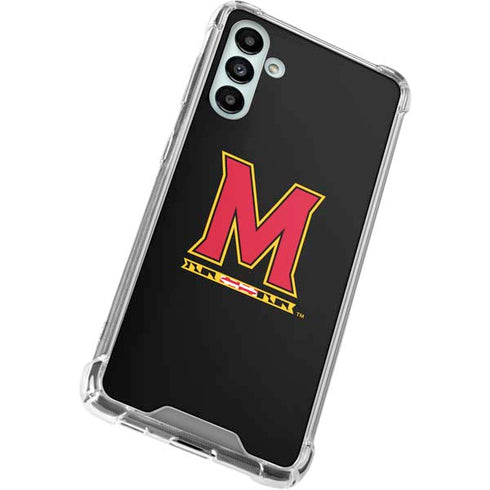 University of Maryland M Logo Galaxy A13 5G Clear Case