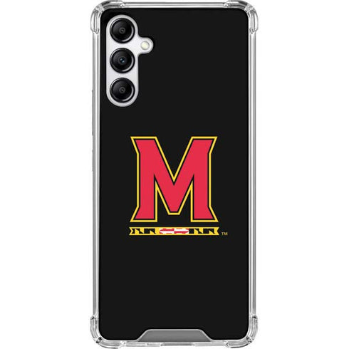 University of Maryland M Logo Galaxy A14 5G Clear Case