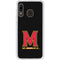 University of Maryland M Logo Galaxy A20 Clear Case