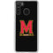 University of Maryland M Logo Galaxy A21 Clear Case