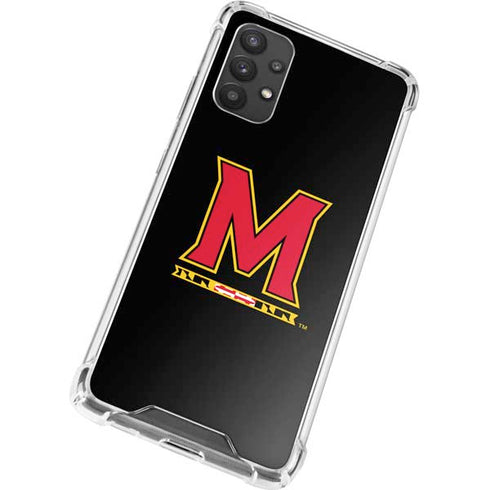 University of Maryland M Logo Galaxy A32 5G Clear Case