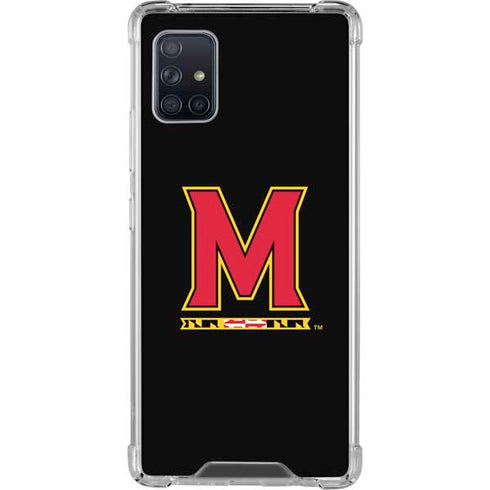 University of Maryland M Logo Galaxy A51 5G Clear Case