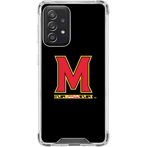University of Maryland M Logo Galaxy A52 5G Clear Case