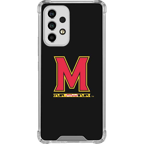 University of Maryland M Logo Galaxy A53 5G Clear Case