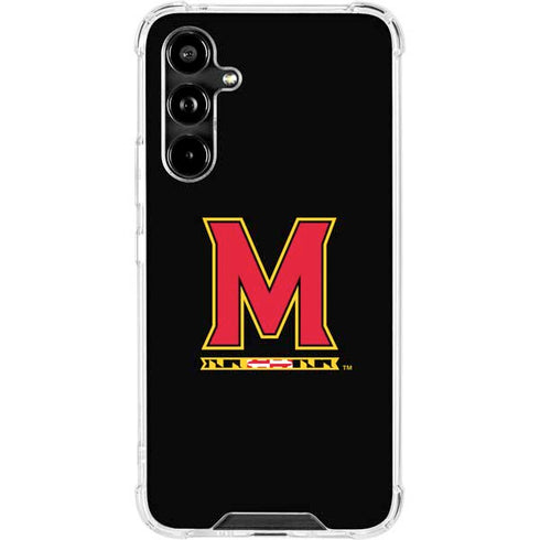 University of Maryland M Logo Galaxy A54 5G Clear Case