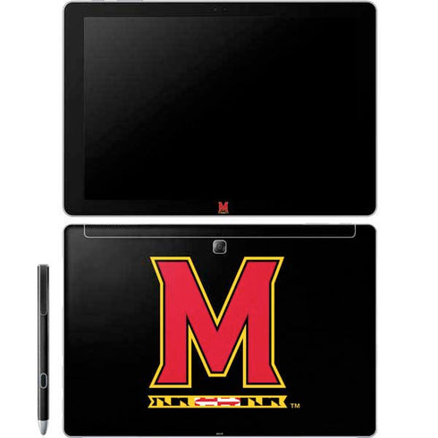University of Maryland M Logo Galaxy Book 12in Skin