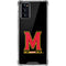 University of Maryland M Logo Galaxy Note20 5G Clear Case