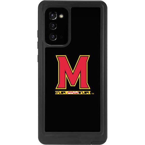 University of Maryland M Logo Galaxy Note20 5G Waterproof Case