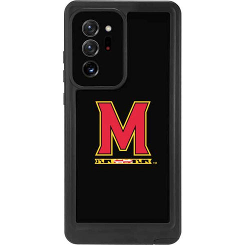 University of Maryland M Logo Galaxy Note20 Ultra 5G Waterproof Case