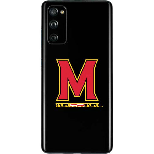 University of Maryland M Logo Galaxy S20 Fan Edition Skin
