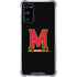 University of Maryland M Logo Galaxy S20 FE Clear Case