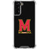 University of Maryland M Logo Galaxy S21 FE Clear Case