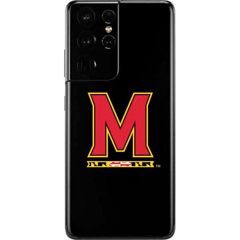 University of Maryland M Logo Galaxy S21 Ultra 5G Skin