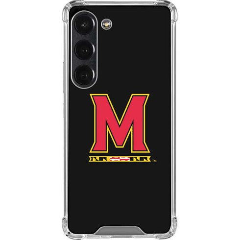 University of Maryland M Logo Galaxy S23 Clear Case