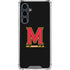University of Maryland M Logo Galaxy S23 FE Clear Case