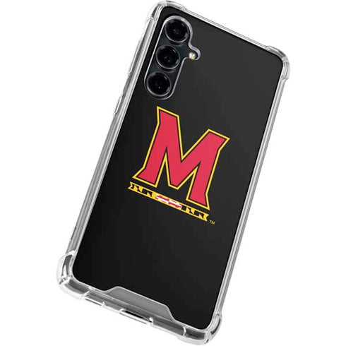University of Maryland M Logo Galaxy S23 FE Clear Case