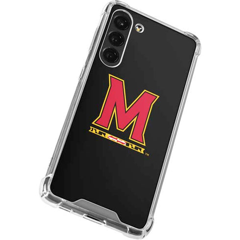 University of Maryland M Logo Galaxy S23 Plus Clear Case