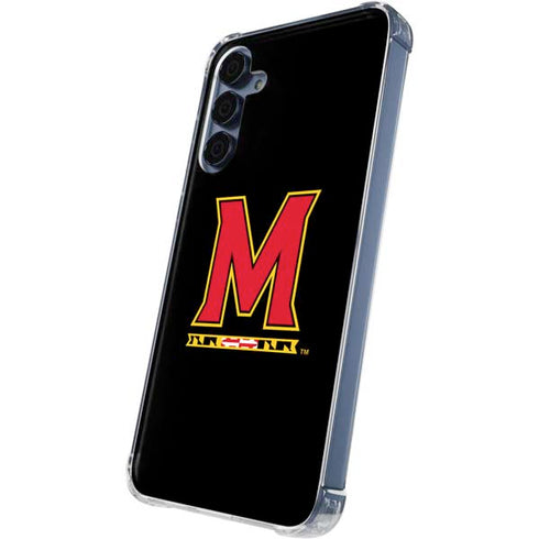 University of Maryland M Logo Galaxy S24 Clear Case