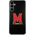 University of Maryland M Logo Galaxy S24 Plus Clear Case