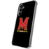 University of Maryland M Logo Galaxy S24 Plus Clear Case