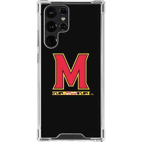 University of Maryland M Logo Galaxy S24 Ultra Clear Case