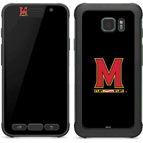 University of Maryland M Logo Galaxy S7 Active Skin