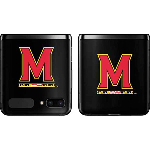 University of Maryland M Logo Galaxy Z Flip Skin