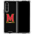 University of Maryland M Logo Galaxy Z Fold4 5G Clear Case
