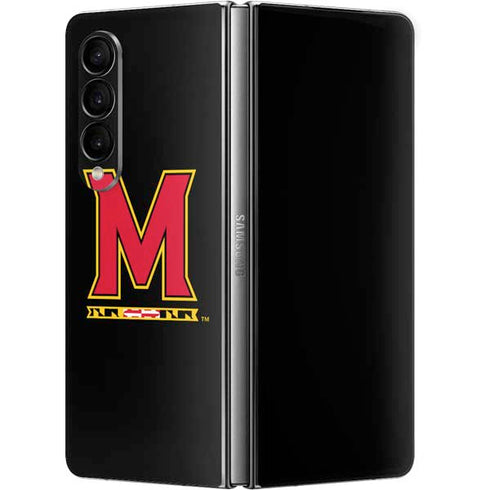 University of Maryland M Logo Galaxy Z Fold4 5G Skin