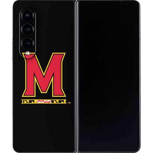 University of Maryland M Logo Galaxy Z Fold4 5G Skin