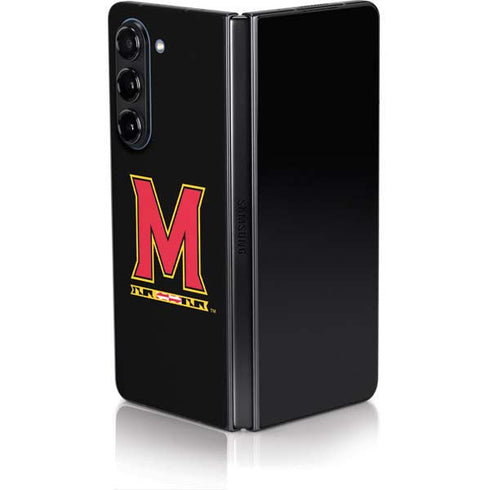 University of Maryland M Logo Galaxy Z Fold5 5G Skin