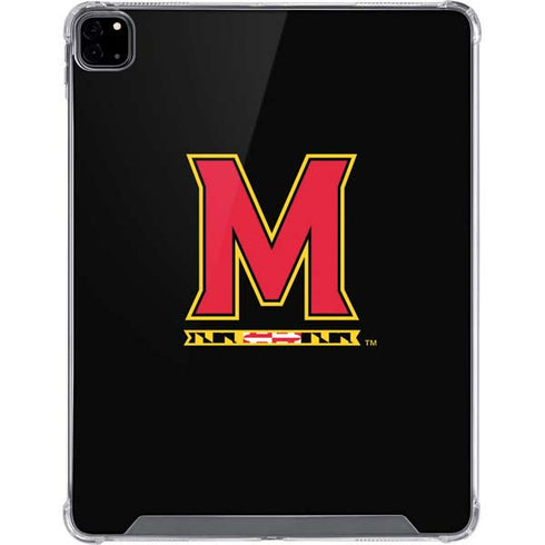 University of Maryland M Logo iPad Pro 12.9in (2020) Clear Case
