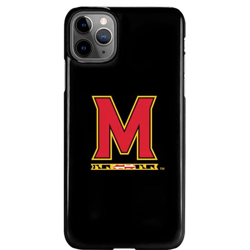 University of Maryland M Logo iPhone 11 Pro Max Lite Case
