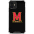 University of Maryland M Logo iPhone 12 Clear Case
