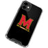 University of Maryland M Logo iPhone 12 Clear Case
