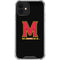 University of Maryland M Logo iPhone 12 Mini Clear Case