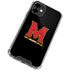 University of Maryland M Logo iPhone 12 Mini Clear Case