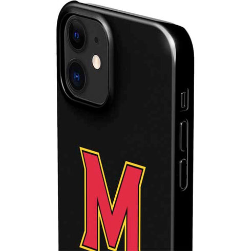 University of Maryland M Logo iPhone 12 Mini Lite Case