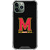 University of Maryland M Logo iPhone 12 Pro Clear Case
