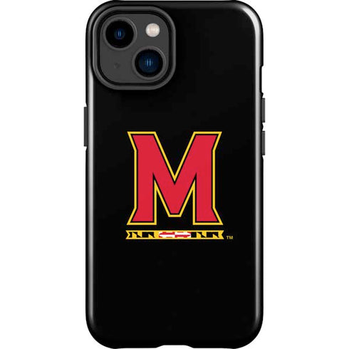 University of Maryland M Logo iPhone 15 Plus Impact Case