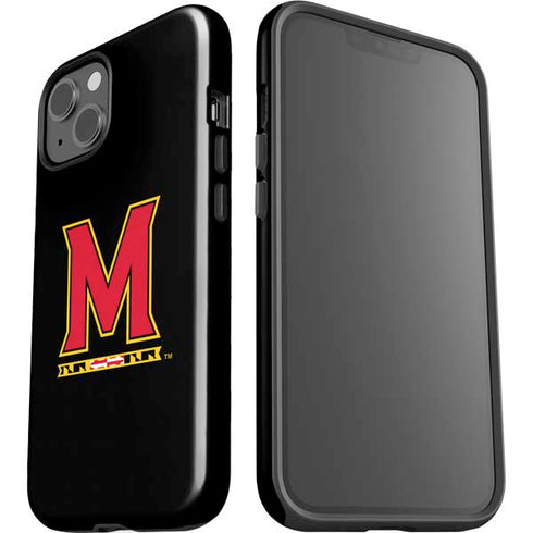 University of Maryland M Logo iPhone 15 Plus Impact Case