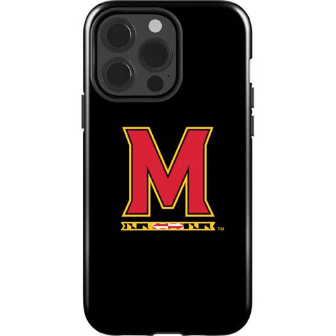 University of Maryland M Logo iPhone 14 Pro Impact Case