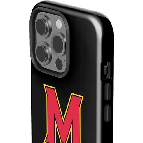 University of Maryland M Logo iPhone 15 Pro Impact Case