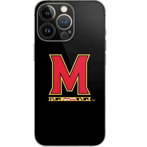 University of Maryland M Logo iPhone 14 Pro Skin